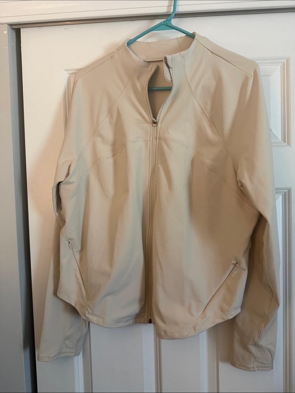 Old Navy Light Beige Utility Full-Zip Jacket